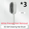 Women's Self-Cleaning Hairbrush