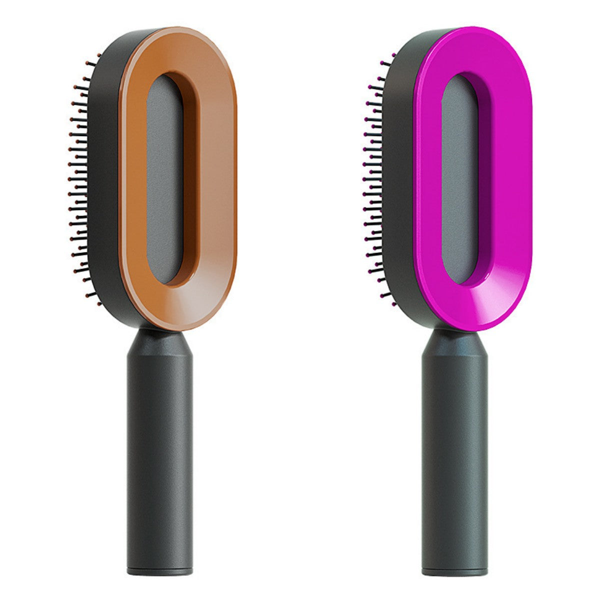 Women's Self-Cleaning Hairbrush