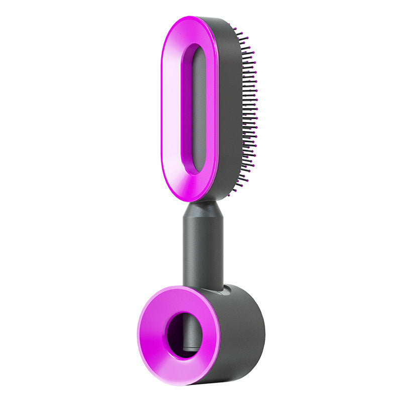 Women's Self-Cleaning Hairbrush