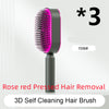 Women's Self-Cleaning Hairbrush