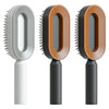 Women's Self-Cleaning Hairbrush