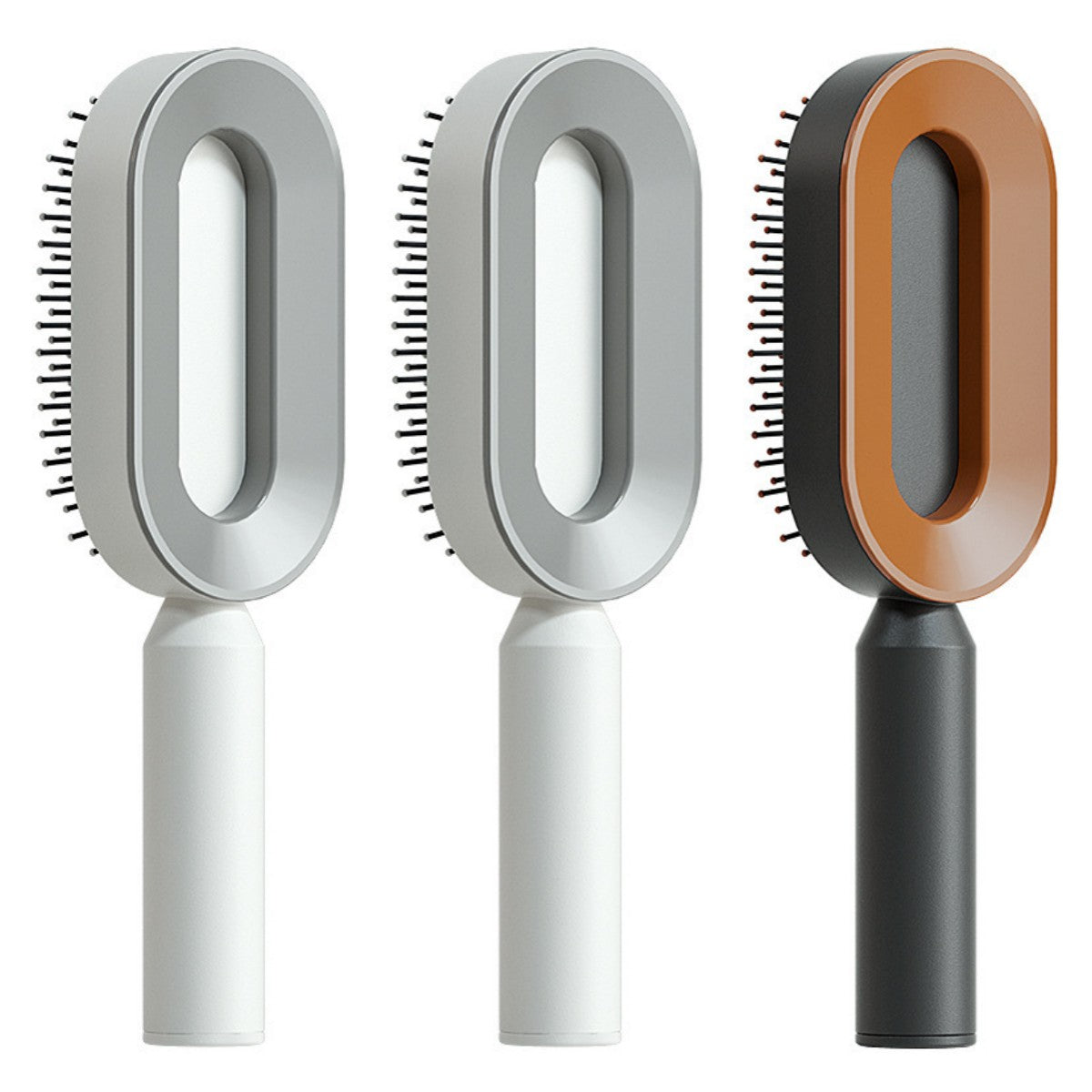 Women's Self-Cleaning Hairbrush