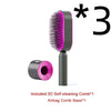 Women's Self-Cleaning Hairbrush