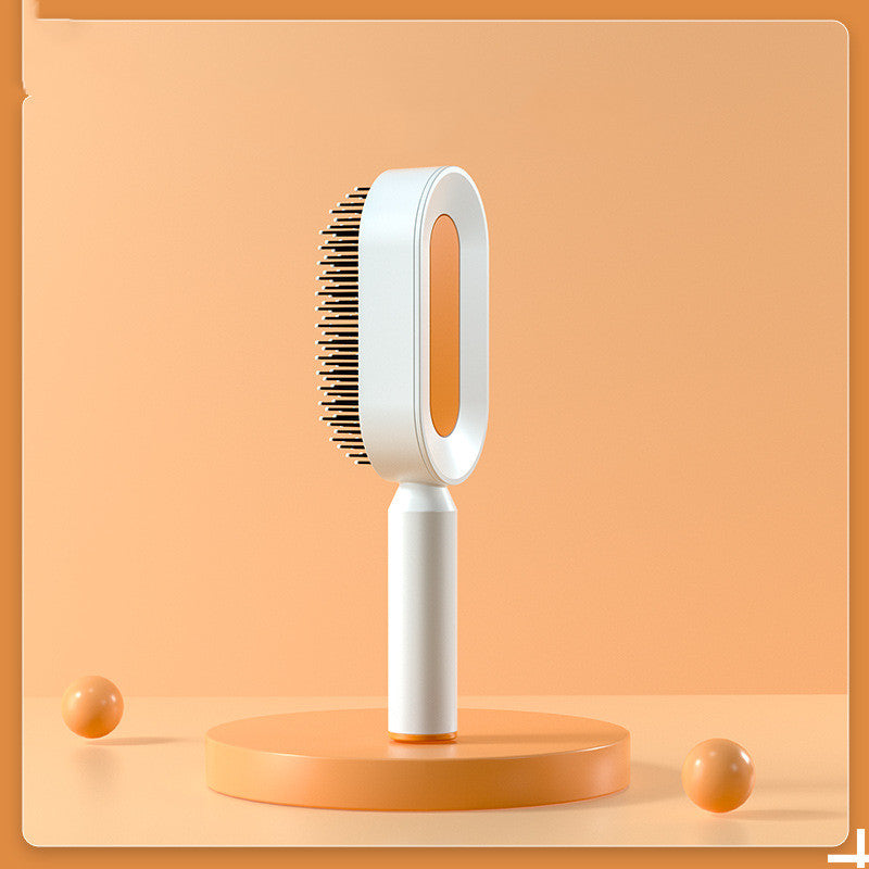 Women's Self-Cleaning Hairbrush