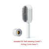 Women's Self-Cleaning Hairbrush