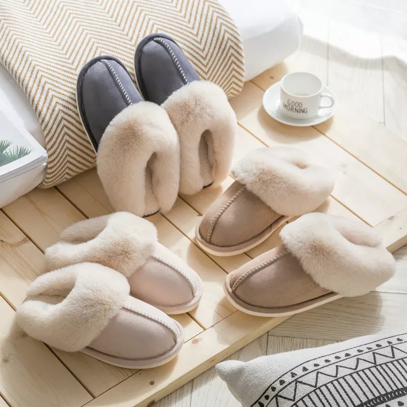 Winter Fur Slippers