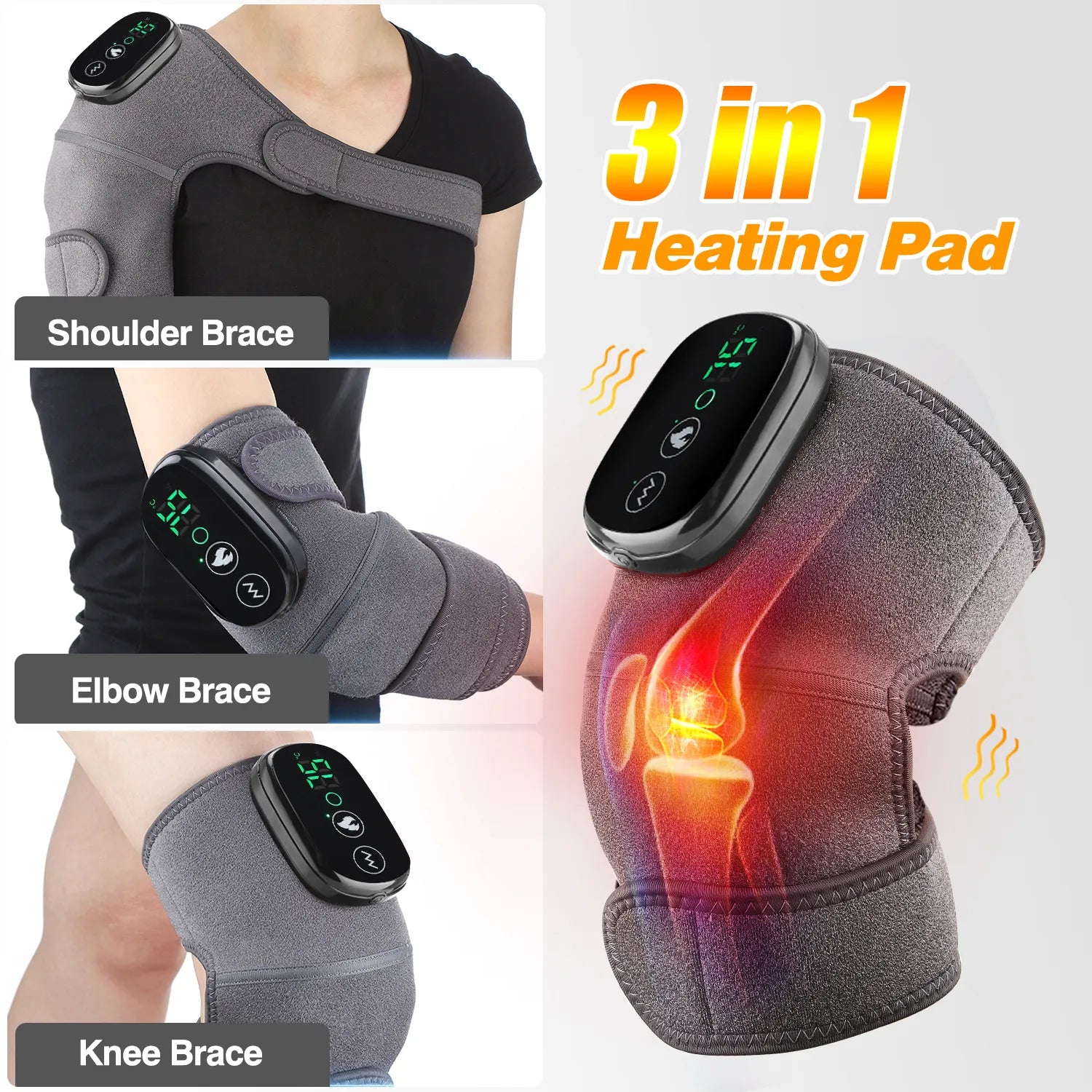 Electric Heating Knee Massager