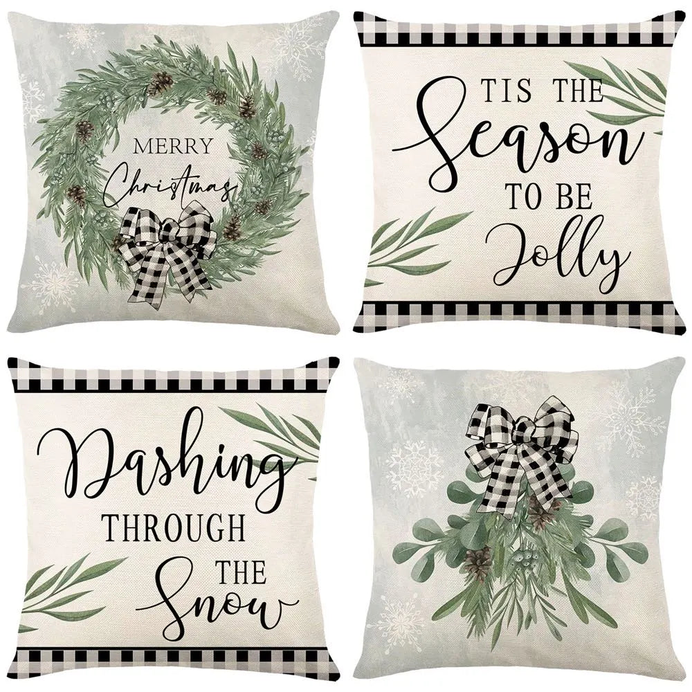 Merry Christmas Cushion Cover