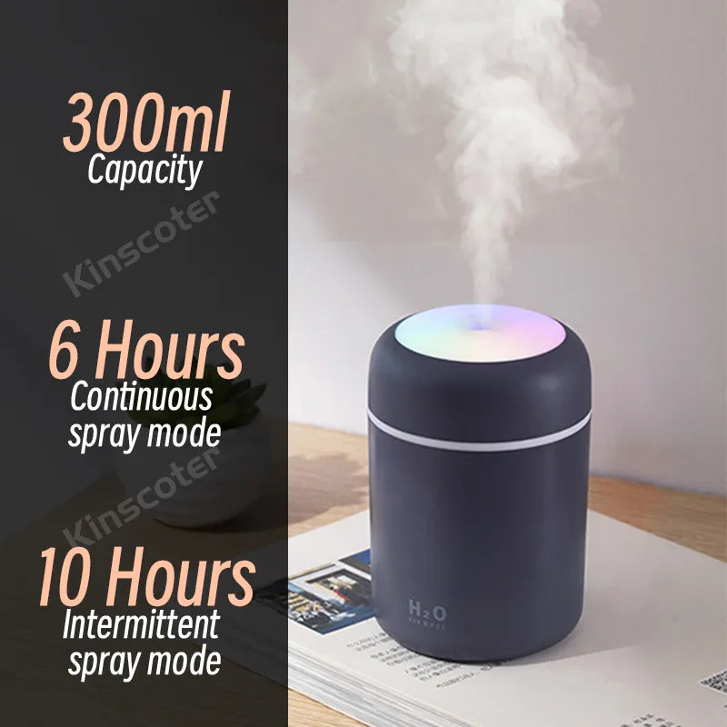 Portable Air Humidifier | Mini USB Aroma Diffuser