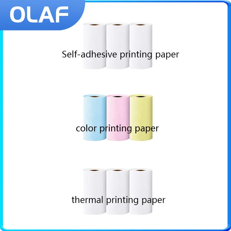 Mini Thermal Paper Sticker for Wireless Printer