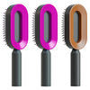 Women's Self-Cleaning Hairbrush