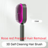 Women's Self-Cleaning Hairbrush