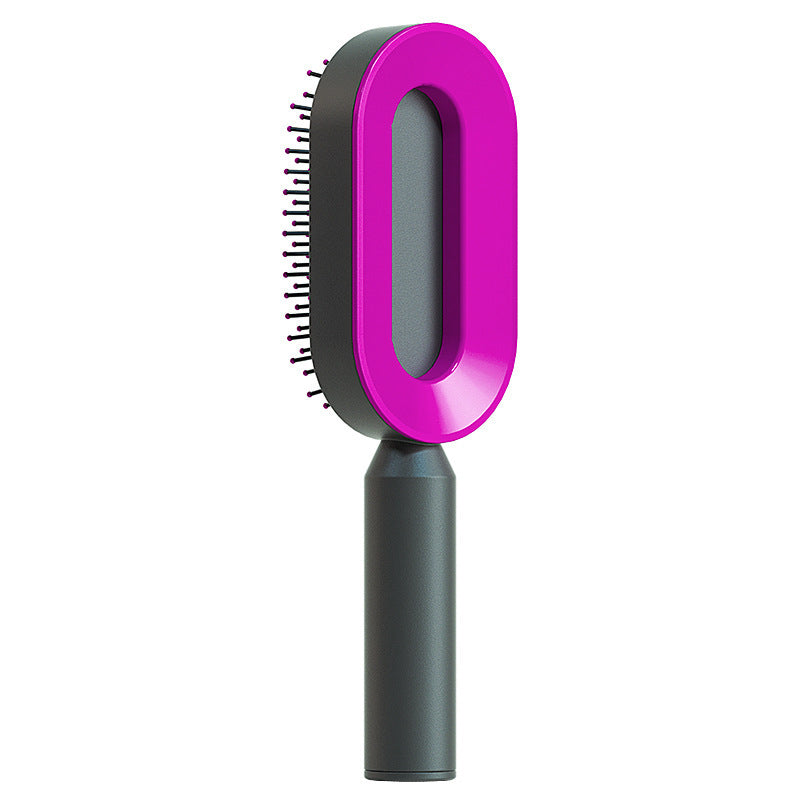 Women's Self-Cleaning Hairbrush